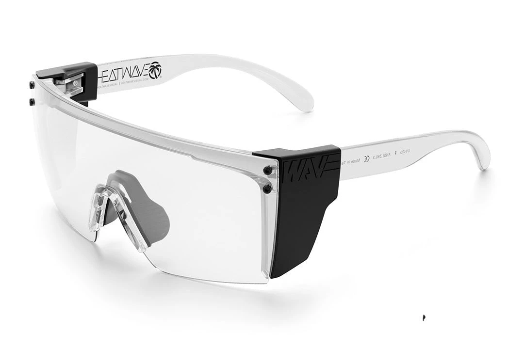Lazer Face Glasses: Vapor Clear Frame Clear Anti Fog Lens Z87 - Image 4