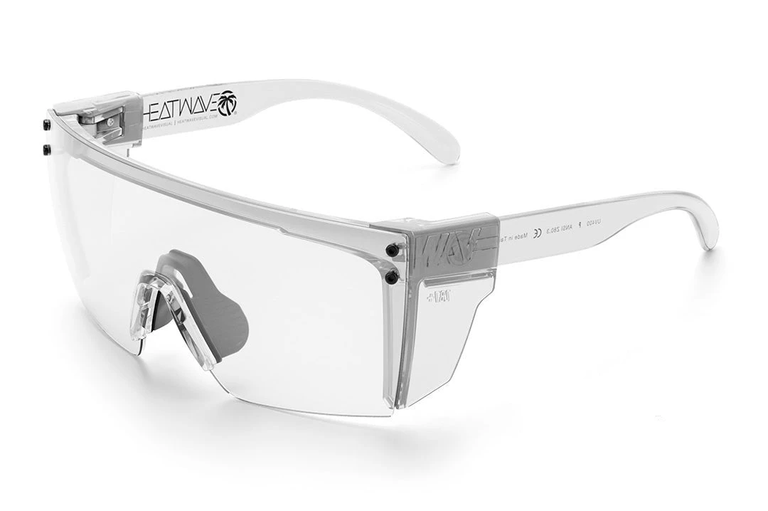 Lazer Face Glasses: Vapor Clear Frame Clear Anti Fog Lens Z87 - Image 6