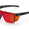 Performance Quatro Sunglasses: Red/Orange Z87+