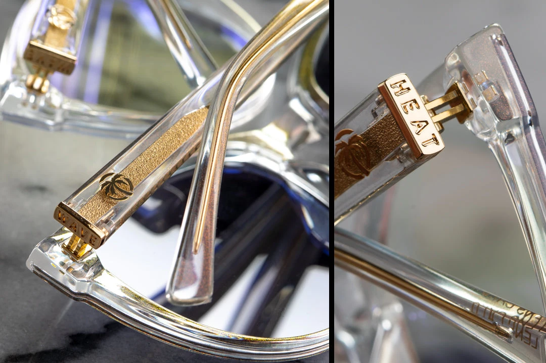 Carat Sunglasses: Clear Sparkle - Image 5